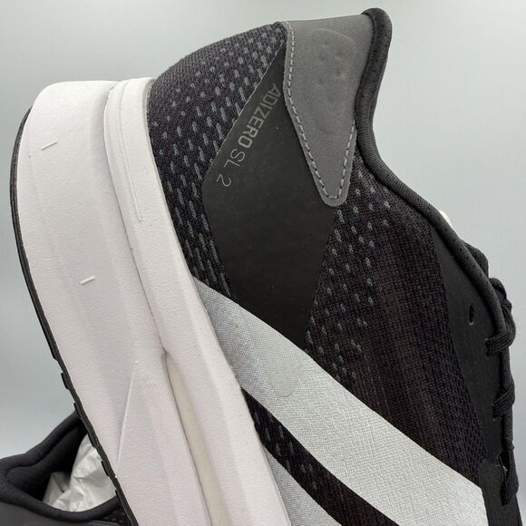 Adidas Adizero SL2 Running Shoes Sneakers JQ0354 Black White Men’s Size 13